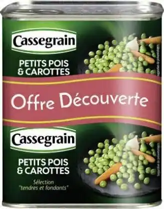 Géant Casino Petits pois & carottes offre