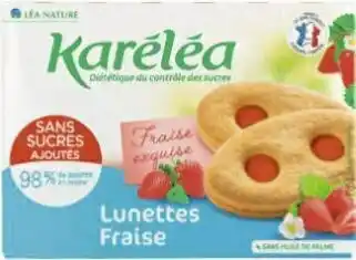 Géant Casino Lunettes Fraise sans sucres ajoutés offre