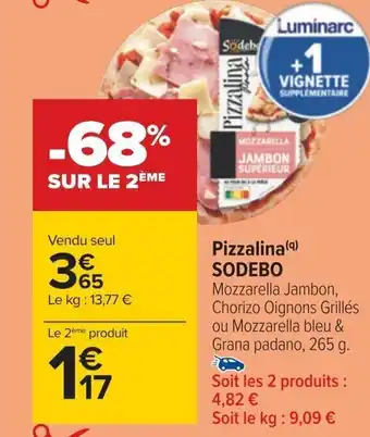 Carrefour Pizzalina (9) SODEBO offre