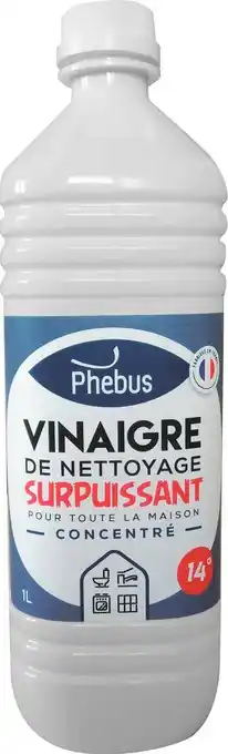 Match Vinaigre de nettoyage surpuissant 14° offre