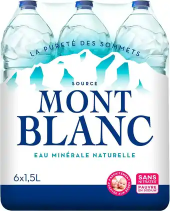 Match Eau minérale naturelle offre