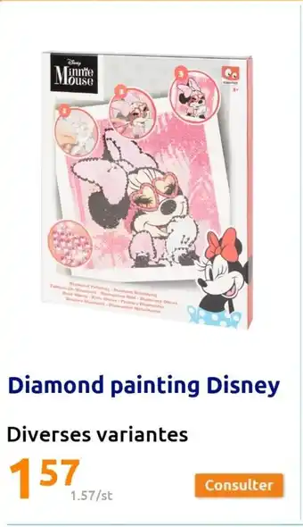 Action Diamond painting Disney Culottes taille haute en bambou Dolce Bella offre