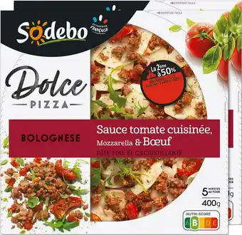 Match Dolce pizza offre