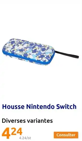 Action Housse Nintendo Switch Diverses variantes offre