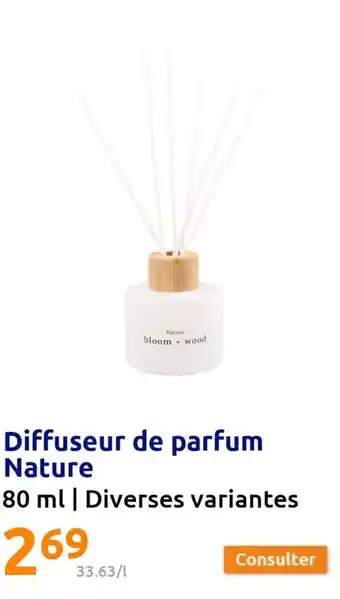 Action Diffuseur de parfum Nature offre