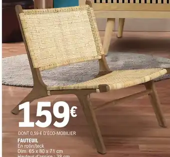 E.Leclerc FAUTEUIL offre