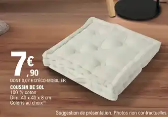 E.Leclerc COUSSIN DE SOL offre