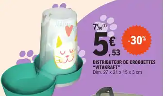 E.Leclerc DISTRIBUTEUR DE CROQUETTES "VITAKRAFT" offre
