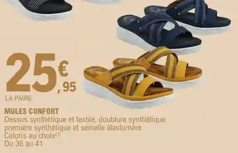 E.Leclerc MULES CONFORT offre