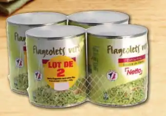 Flageolets Verts Extra-Fins Netto