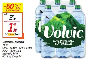 Netto Eau Minérale Naturelle Volvic offre