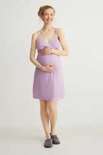 Chemise de nuit d'allaitement