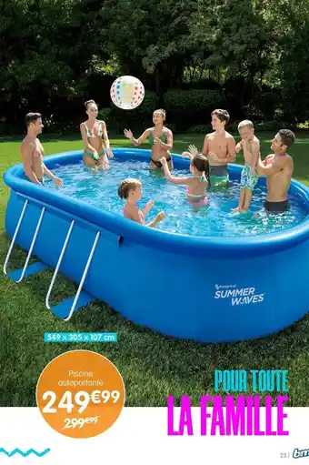 b&m Piscine autoportante offre