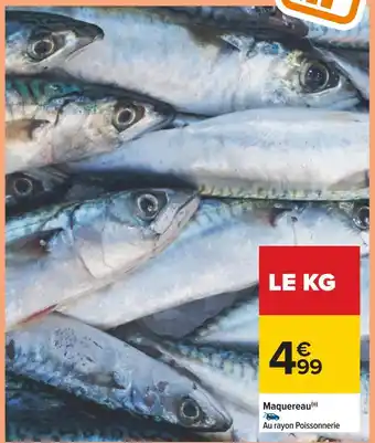 Carrefour Maquereau offre