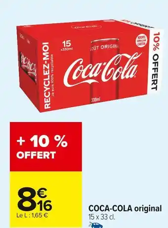 Carrefour Market Coca-cola coca-cola original offre