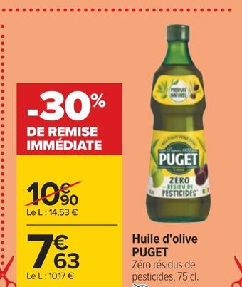 Puget huile d'olive