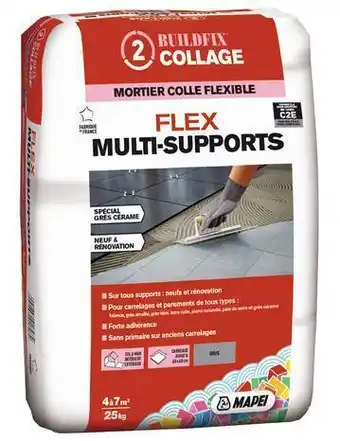 Mapei mortier colle flex multisupport c2e* - 25 kg