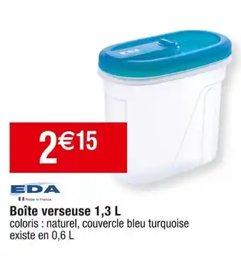 Cora x Carrefour Eda boîte verseuse 1,3 l offre