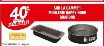 Cora x Carrefour Guardini 40% de remise immediate sur la gamme moulerie happy hour guardini offre