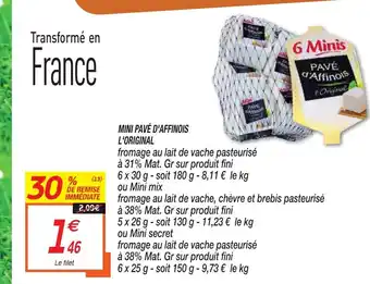 Netto Mini Pavé D'Affinois L'Original offre