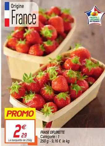 Netto Fraise Ciflorette offre