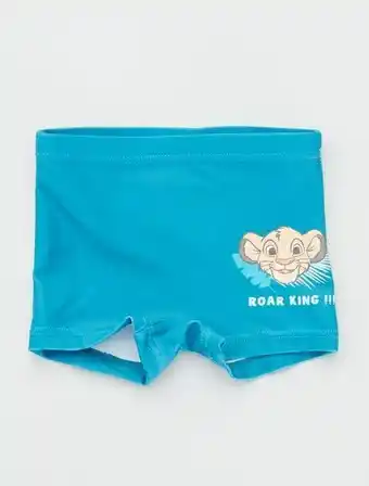 Boxer de bain imprimé 'simba'