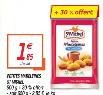 Petites Madeleines St Michel