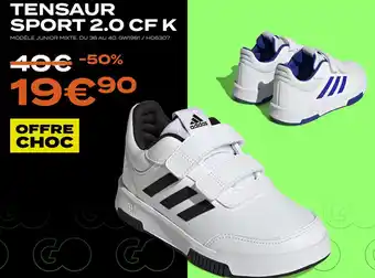 TENSAUR SPORT 2.0 CF K MODÈLE JUNIOR MIXTE. DU 36 AU 40. GW1981/H06307.