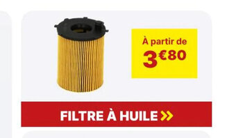 Carter-Cash FILTRE À HUILE >> offre