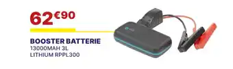 Carter-Cash BOOSTER BATTERIE 13000MAH 3L LITHIUM RPPL300 offre
