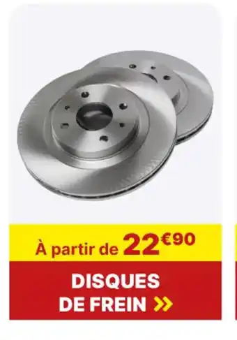 Carter-Cash DISQUES DE FREIN >> offre