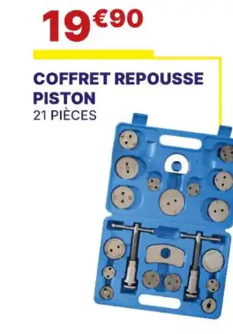 Carter-Cash COFFRET REPOUSSE PISTON 21 PIÈCES offre