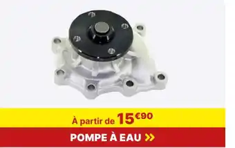 Carter-Cash POMPE À EAU >> offre