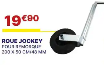 Carter-Cash ROUE JOCKEY POUR REMORQUE 200 X 50 CM/48 MM offre