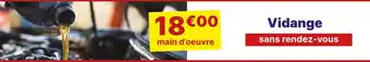Carter-Cash Vidange sans rendez-vous offre
