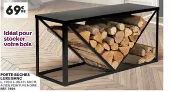 Shopix PORTE-BÜCHES LUXE BANC offre