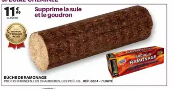 Shopix BUCHE de RAMONAGE offre