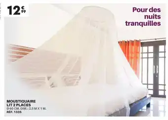 Shopix MOUSTIQUAIRE LIT 2 PLACES offre