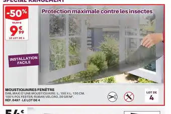 MOUSTIQUAIRES FENĂĂTRE