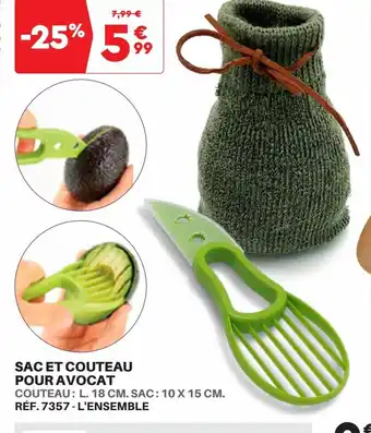 Shopix SAC ET COUTEAU POUR AVOCAT offre