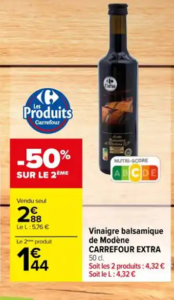 Carrefour Vinaigre balsamique de Modène offre