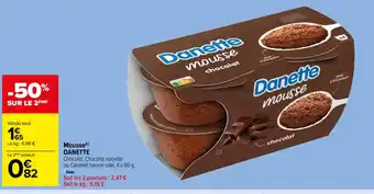 Carrefour Mousse(r) DANETTE offre