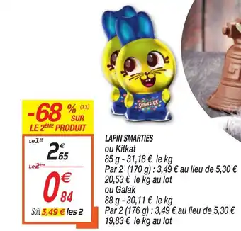 Netto Lapin Smarties offre