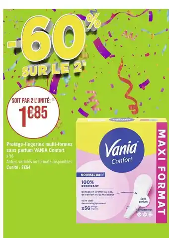 Vania confort protĂšge-lingeries multi-formes sans parfum