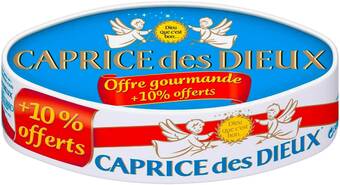 Match Caprice des dieux fromage à pâte molle offre