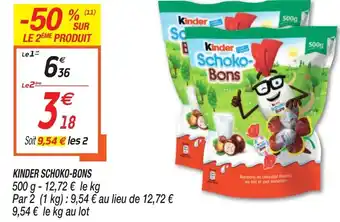 Netto Kinder Schoko-Bons offre