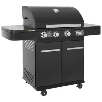 Cook'in garden - cook'in garden - barbecue au gaz fyra avec thermomÚtre - 4 brûleurs