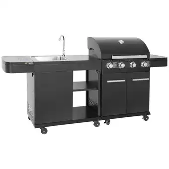 Truffaut Cook'in garden - cook'in garden - cuisine extérieure modulable fyra - 4 brûleurs offre