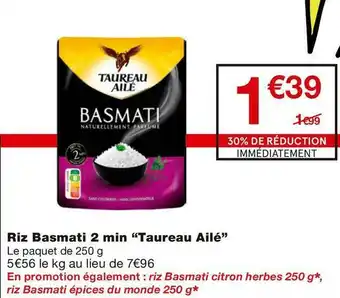 Monoprix Riz Basmati 2 min offre