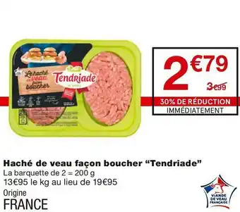 Monoprix Haché de veau façon boucher offre